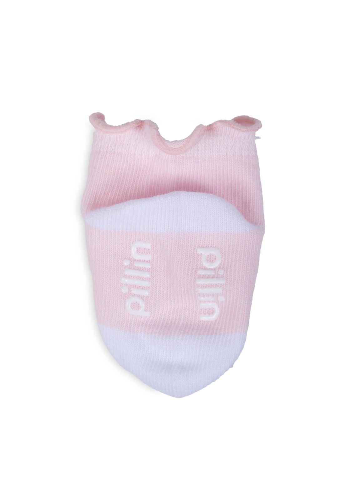 Pack de 2 Calcetines Recién Nacido Niña Lisos Surtido Pillin-1