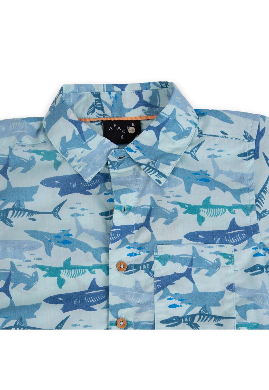 Camisa Niño Celeste Pillin-1