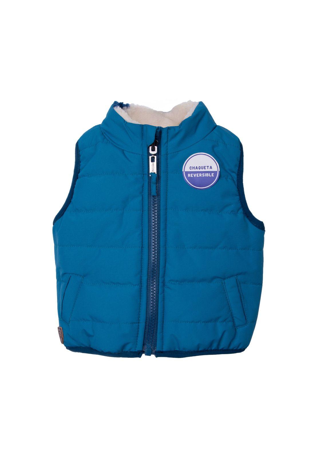Parka  Azul Niño Pillin (PVD817-26AZU)-1