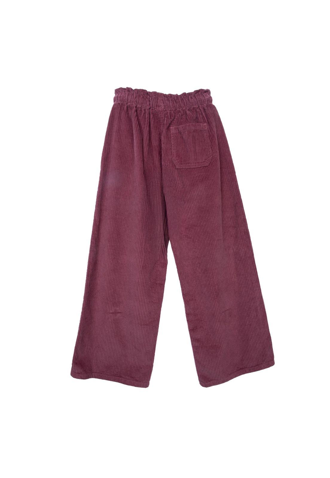 Pantalón  Pillin Rojo Niña (TVD815-26BUR)-1