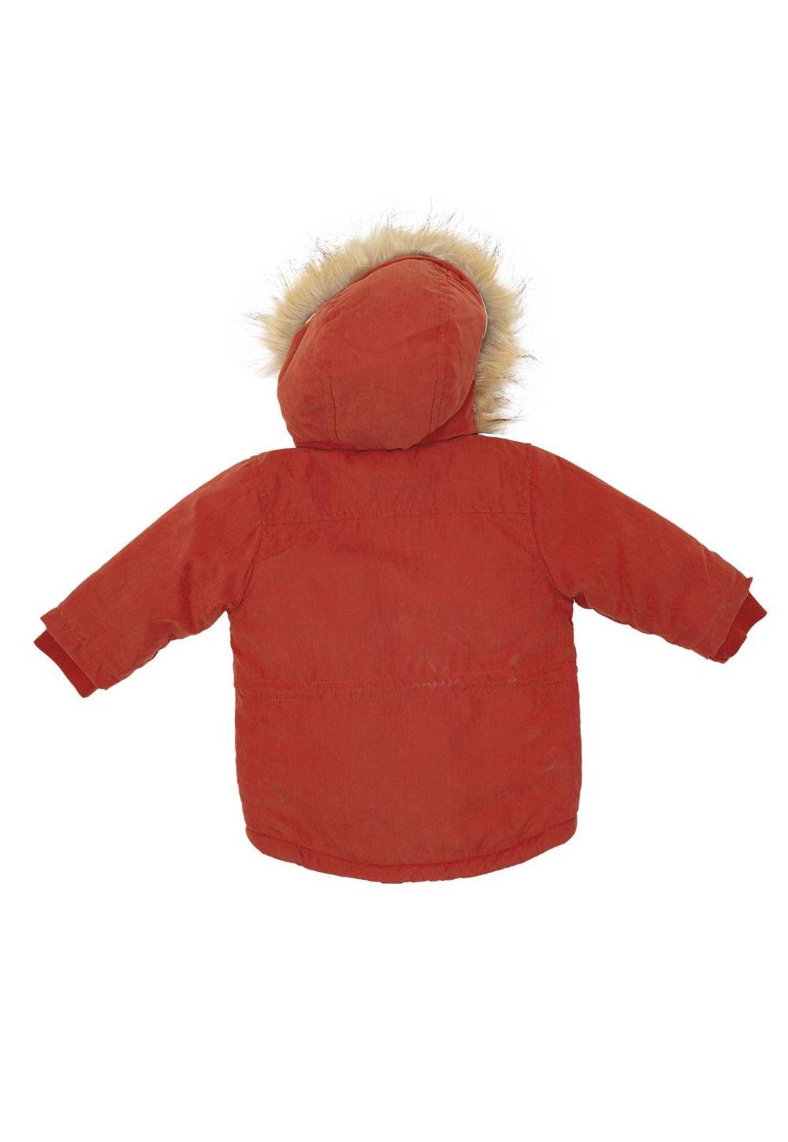 Chaqueta Bebé Niño Café Pillin-2