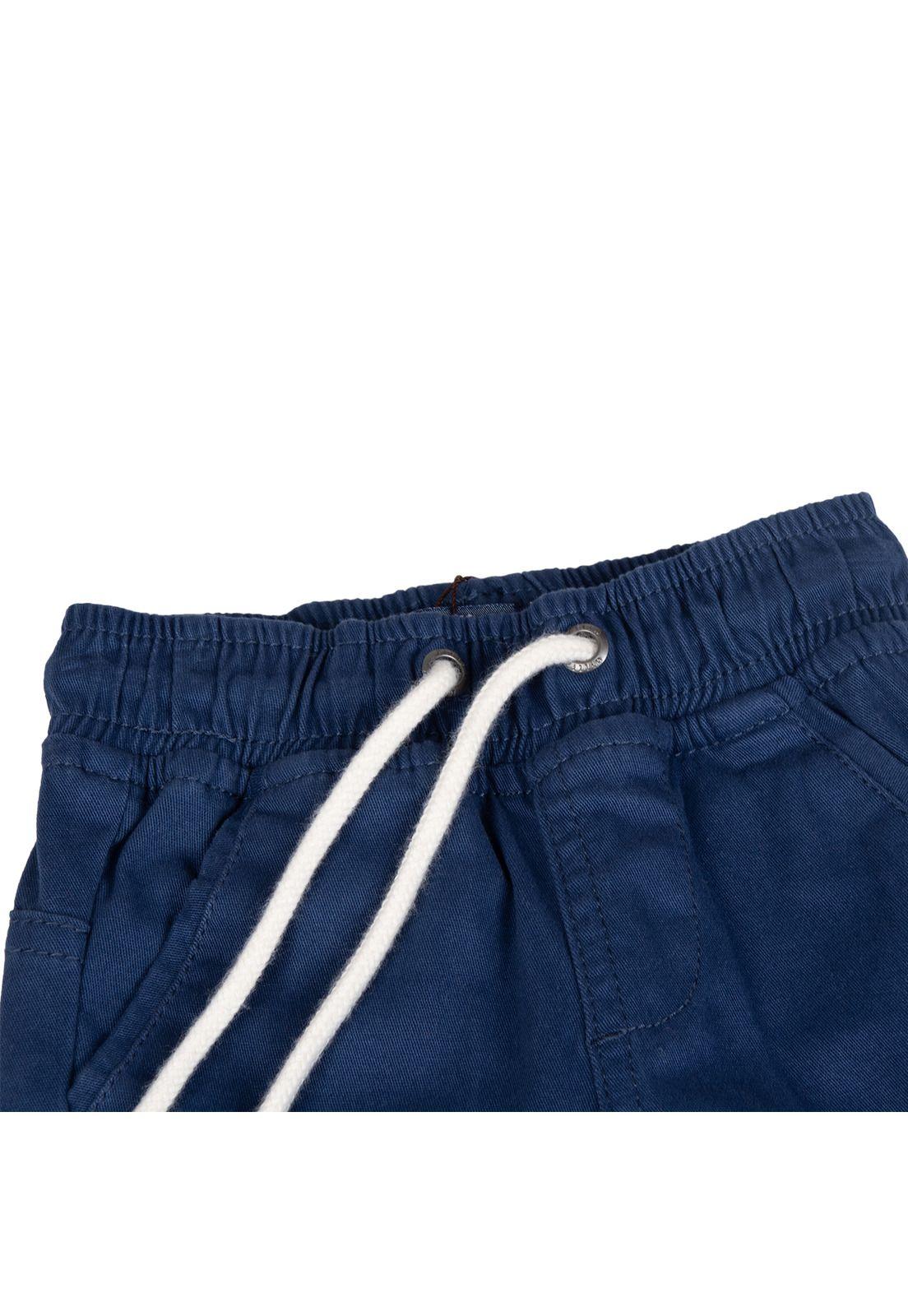 Pantalón Bebe  Azul Pillin ( PVB807-25AZU )-1