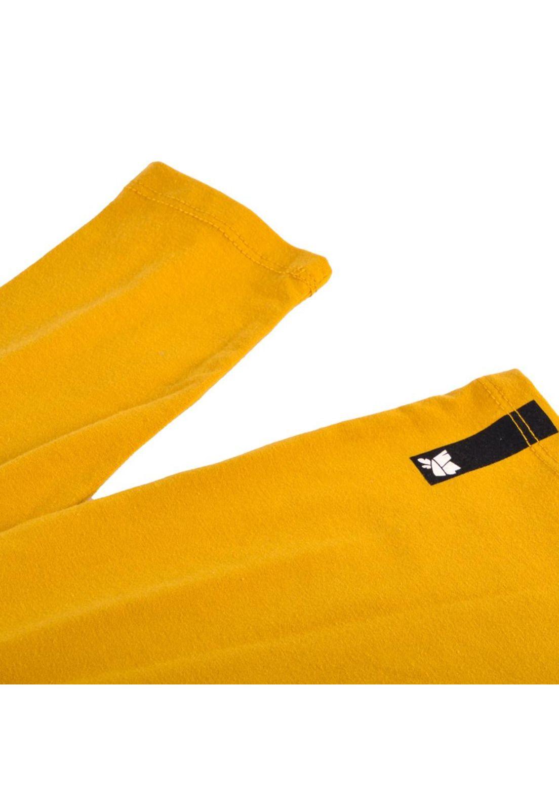 Polera Manga Larga Niño Mostaza Pillin-2
