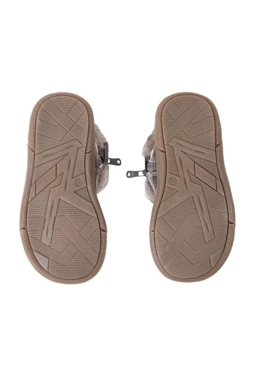 Bota Bebé Niña Gris Pillin-2