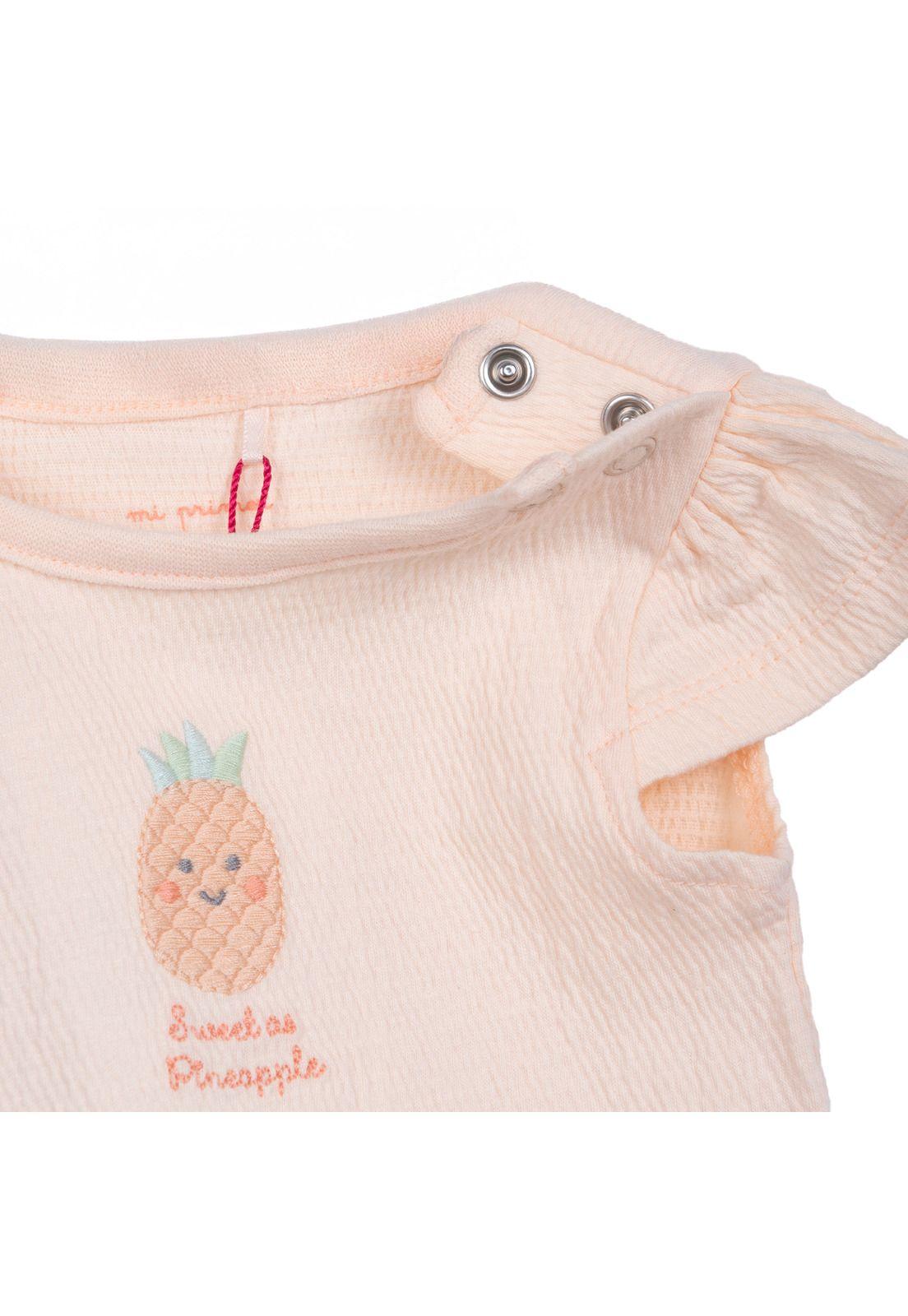 Pack de 2 Body Recién Nacido Niña Manga Corta Frutal Surtido Pillin-4