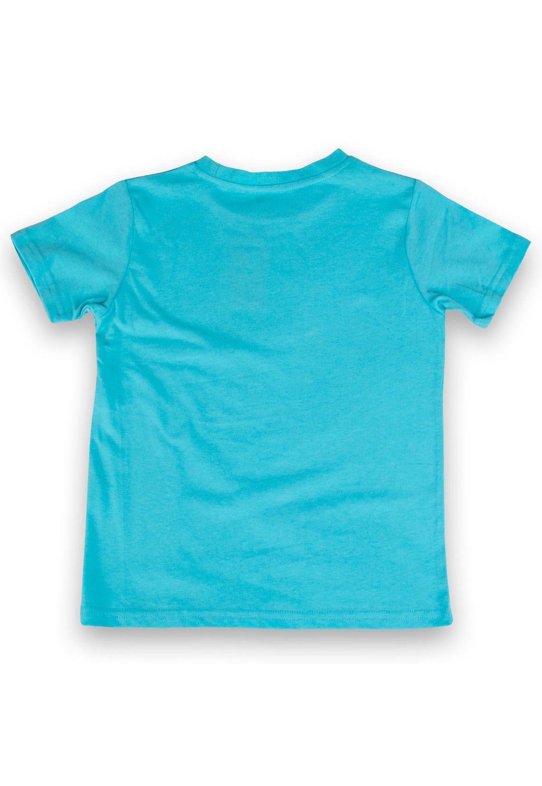 Polera Niño Turquesa Pillin-2