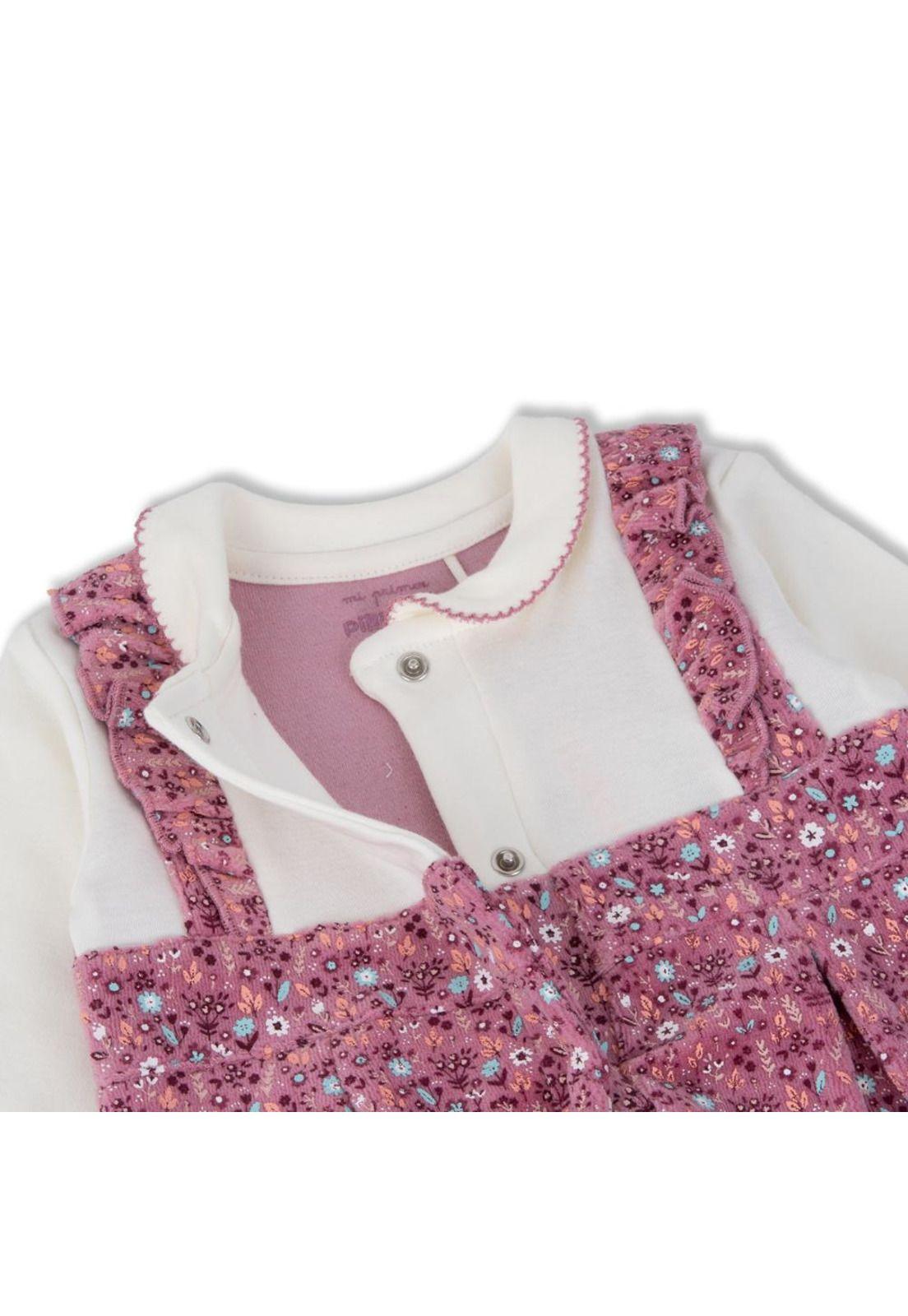 Enterito Bebé Niña Rosa Pillin-1