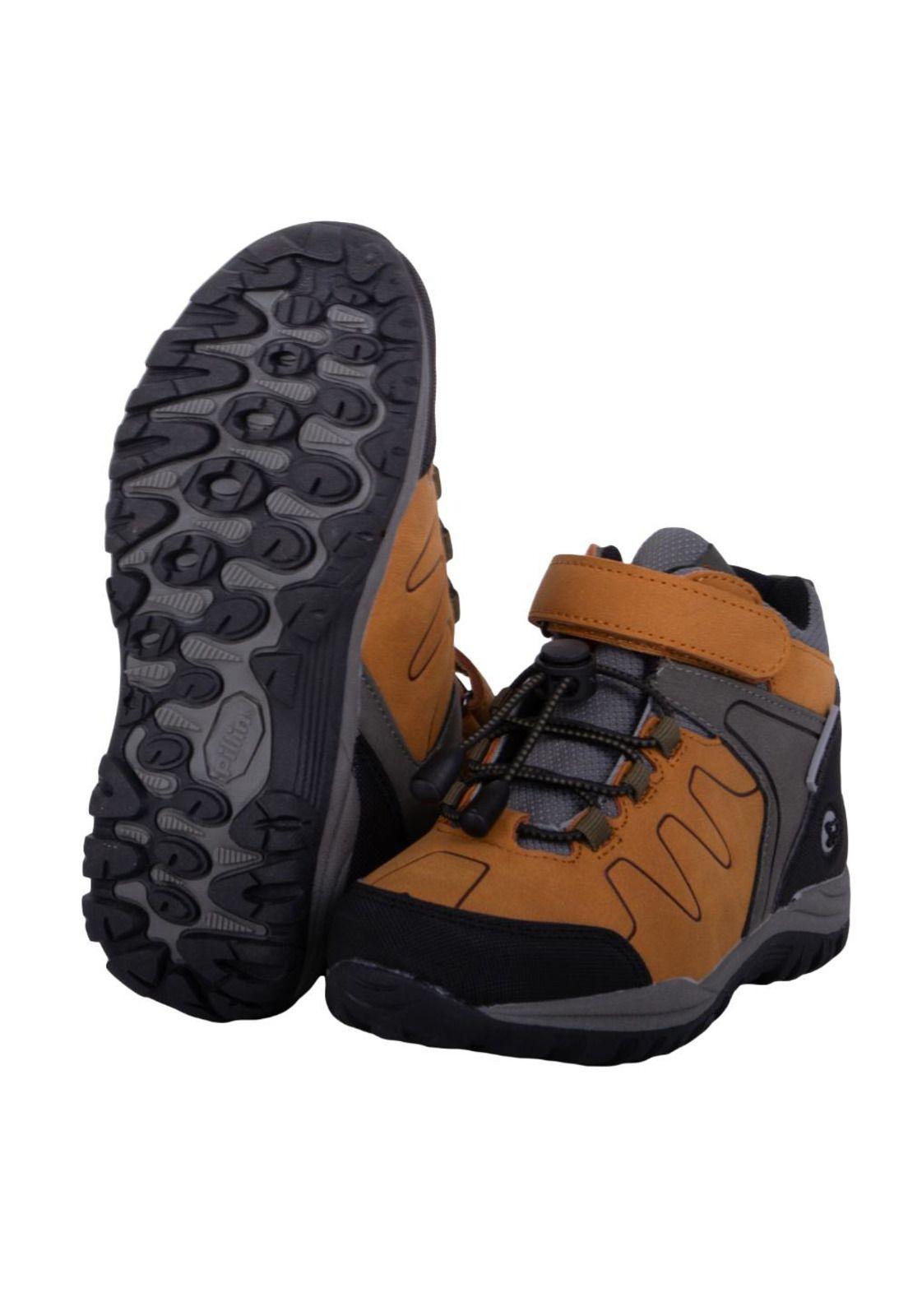 Zapatillas Niño Café Pillin-2