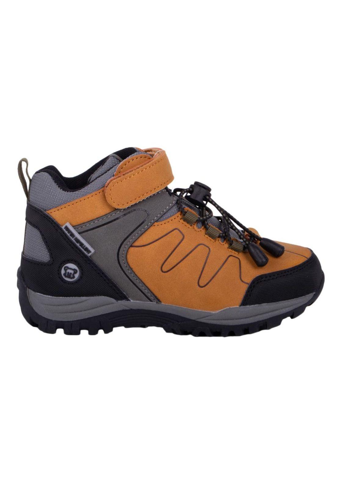 Zapatillas Niño Café Pillin-4