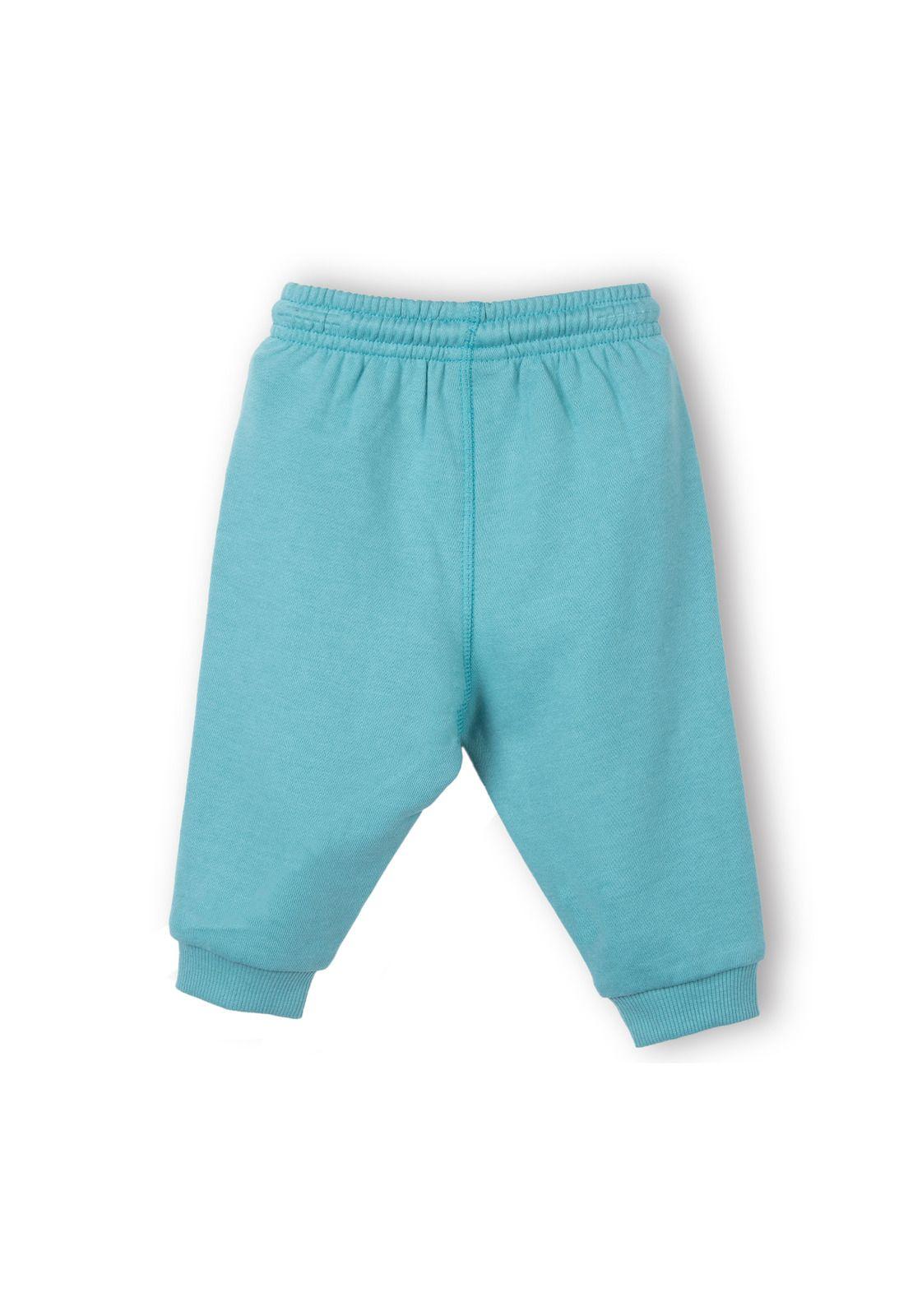 Pantalón Buzo Bebé Niño Rib Bolsillos Verde Pillin-1