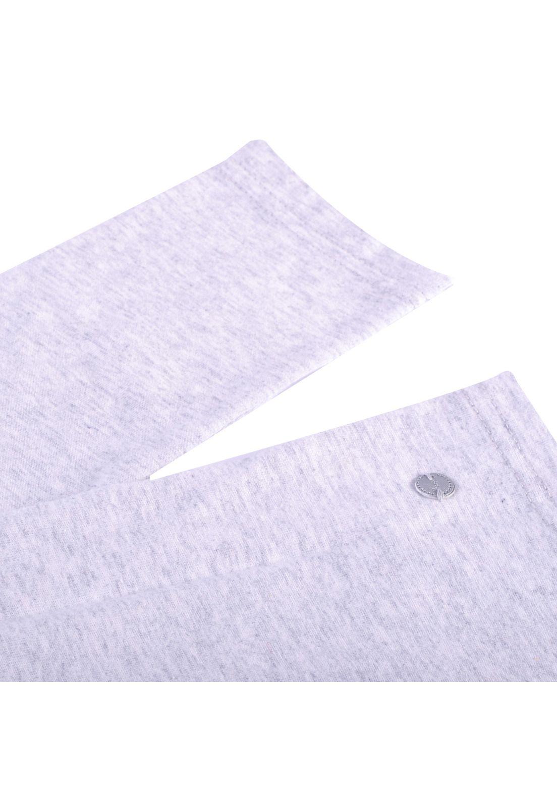 Polera Manga Larga Niña Gris claro Pillin-3