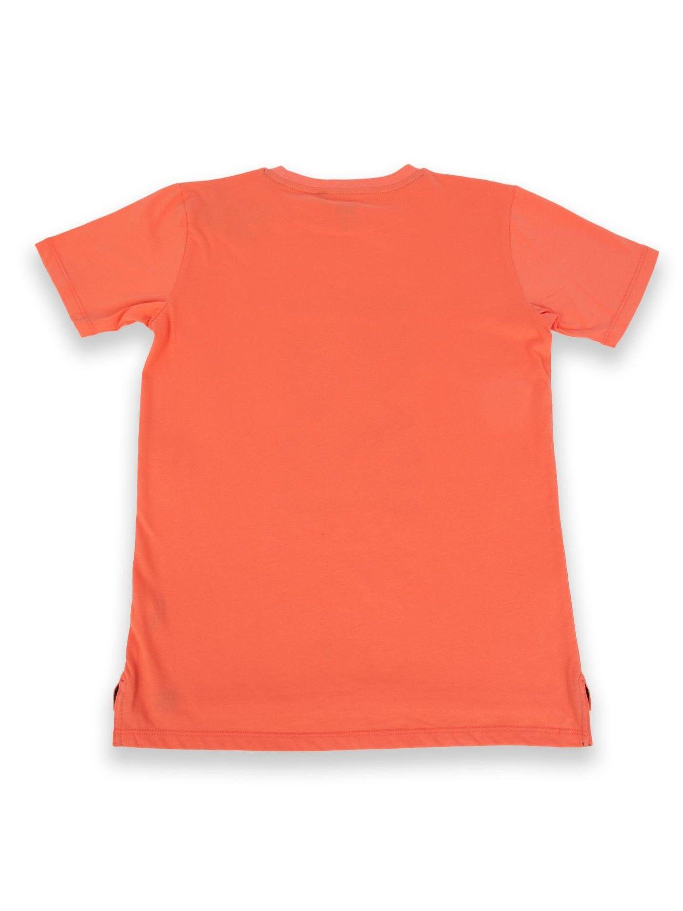 Polera Niño Naranja Pillin-2