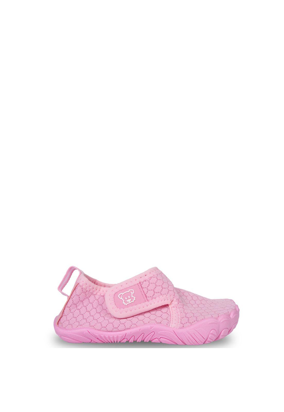Zapatilla de Agua Bebé Niña con Velcro Rosado Pillin-0