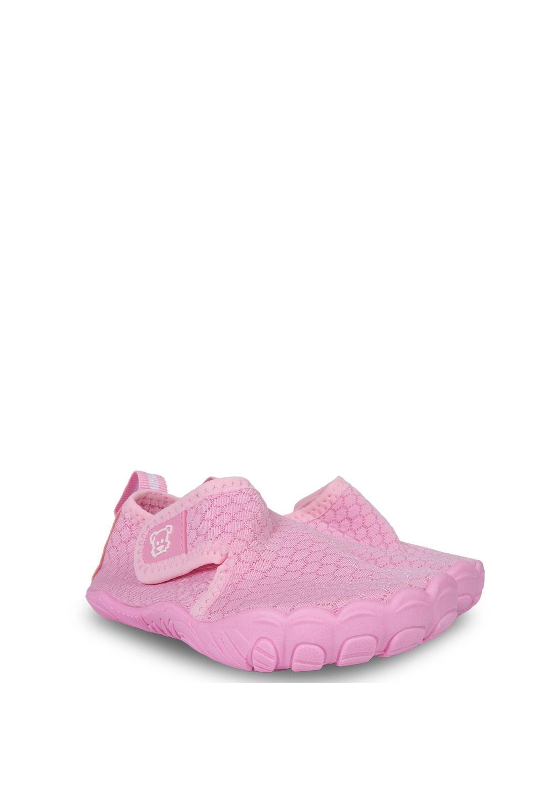 Zapatilla de Agua Bebé Niña con Velcro Rosado Pillin-1