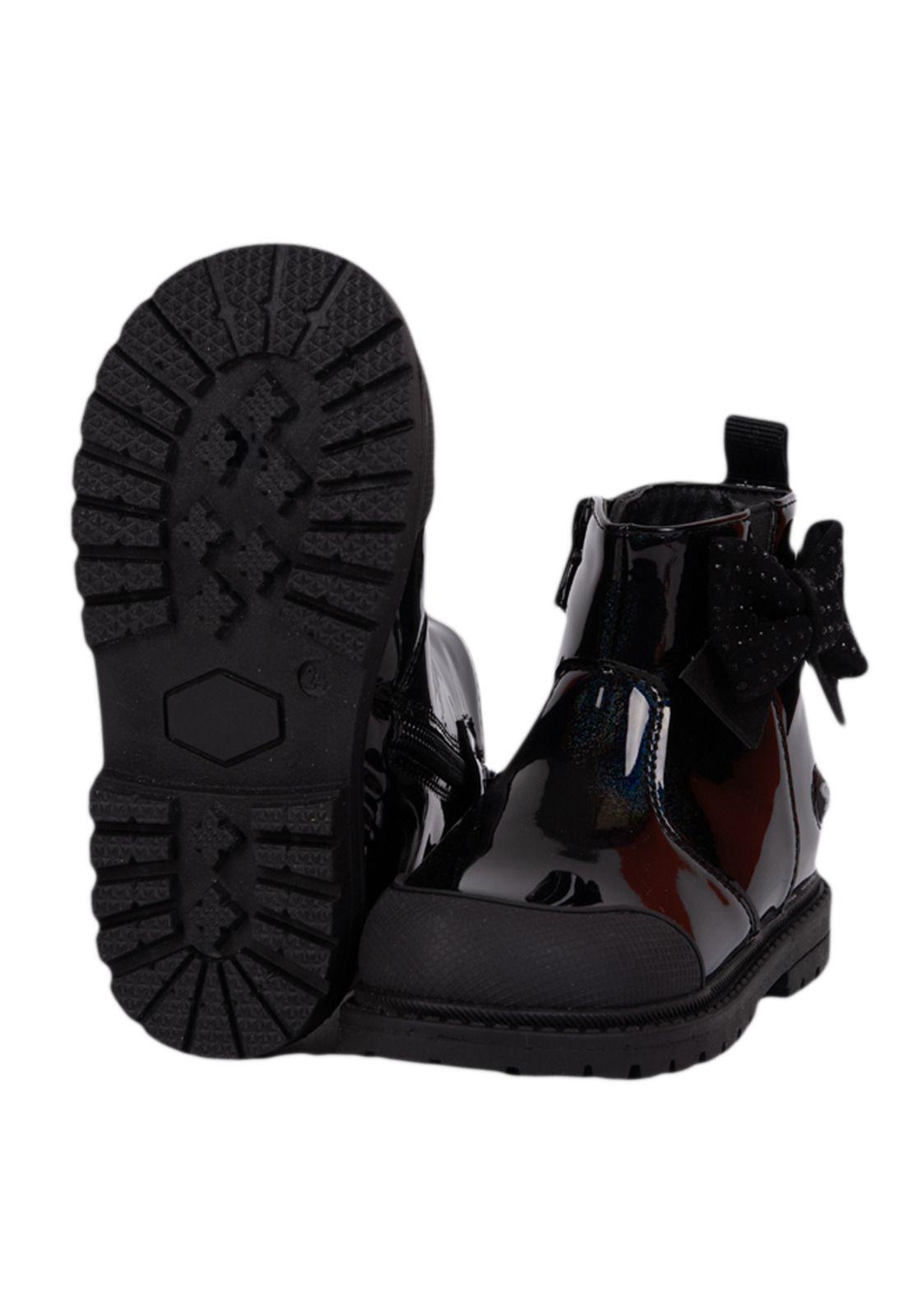 Botin Bebe Pillin (PZB309-25NEG)-1
