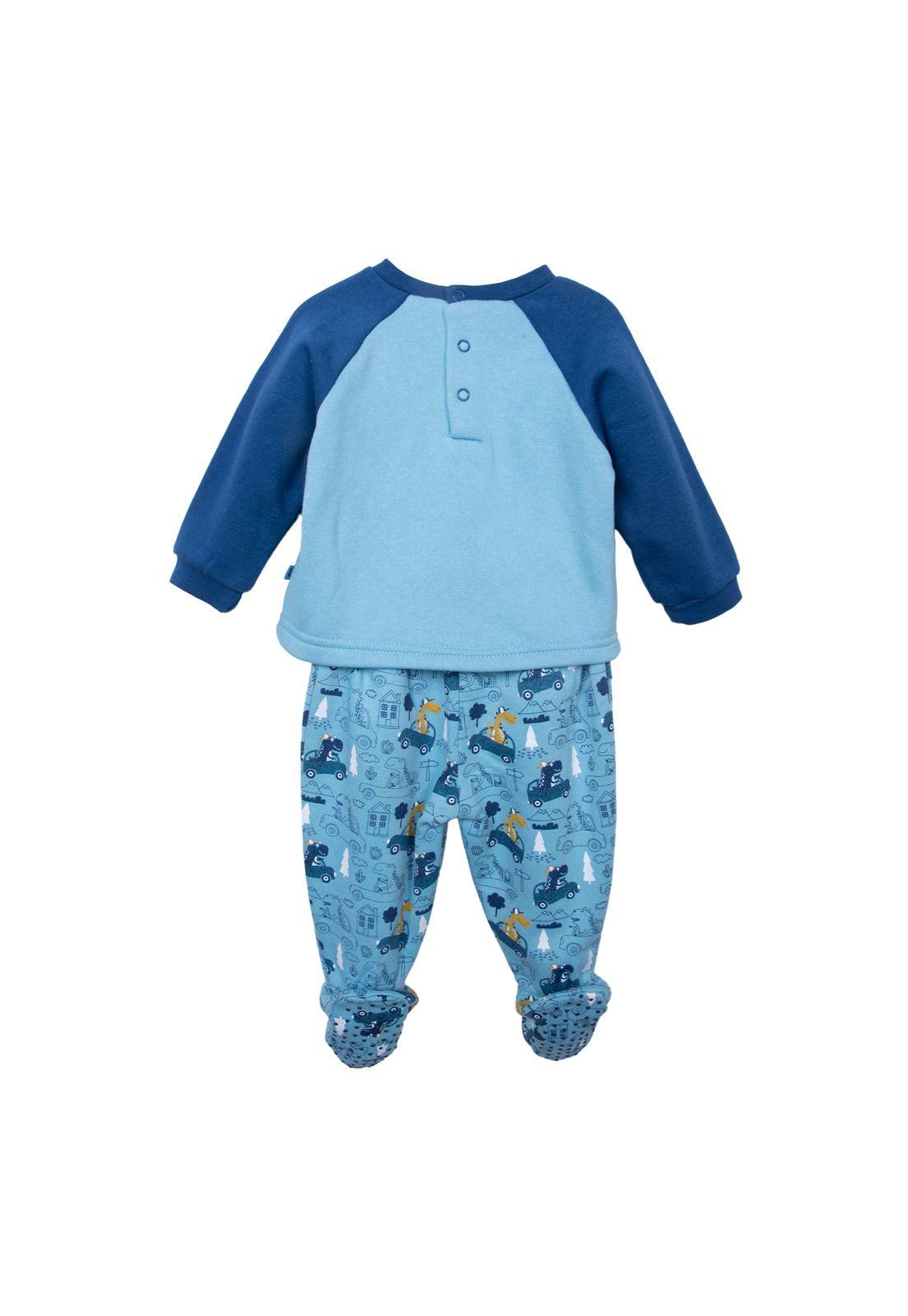 Pijama  Azul Niño Pillin (PVD401-26AZU)-1