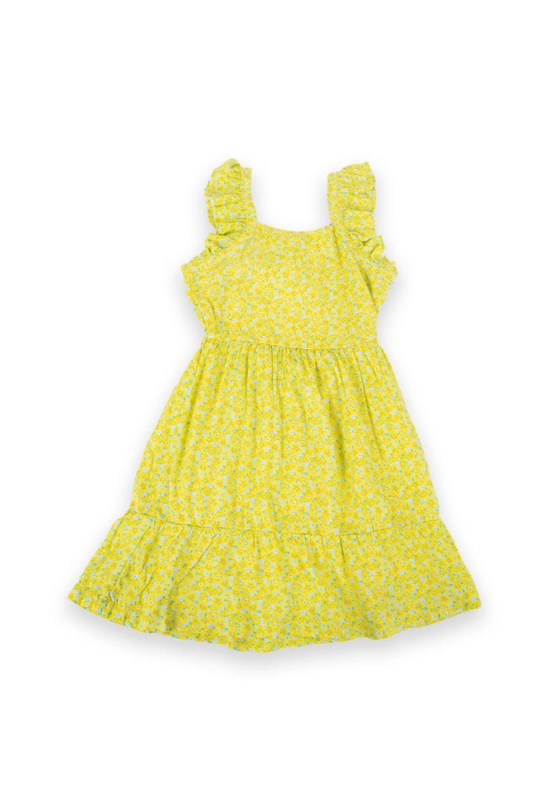 Vestido Niña Amarillo Pillin-0