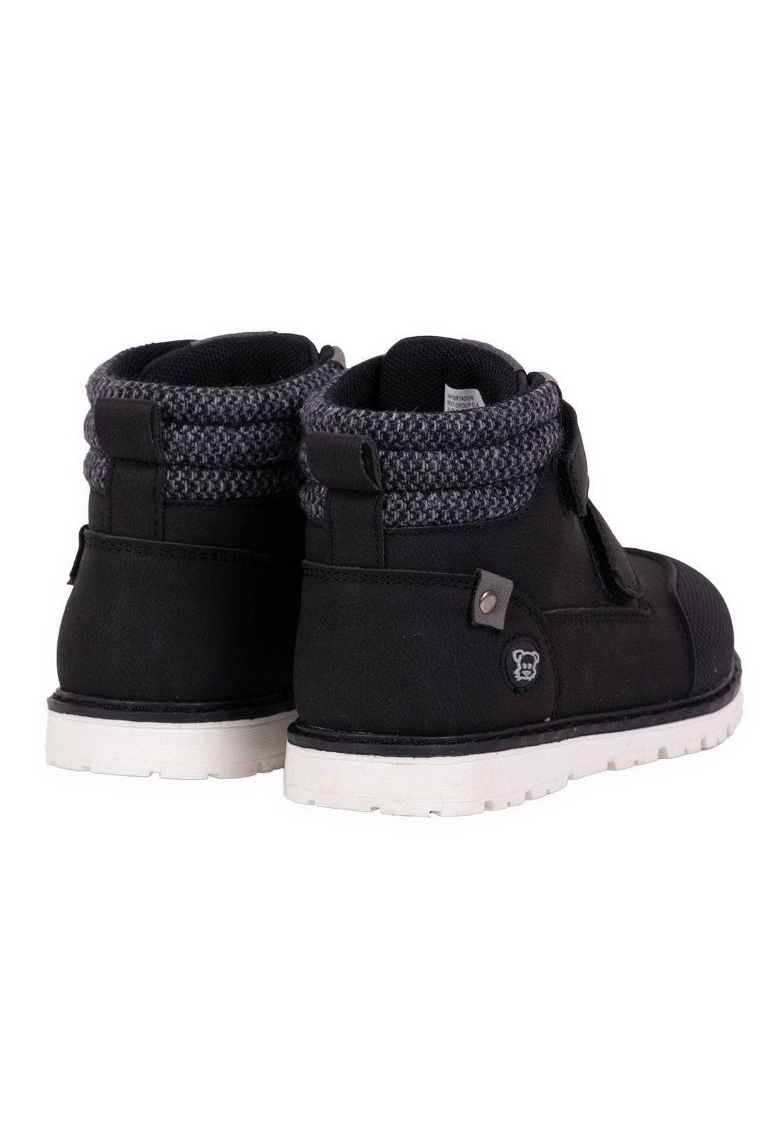 Botin Bebe Pillin (PZB312-25NEG)-3