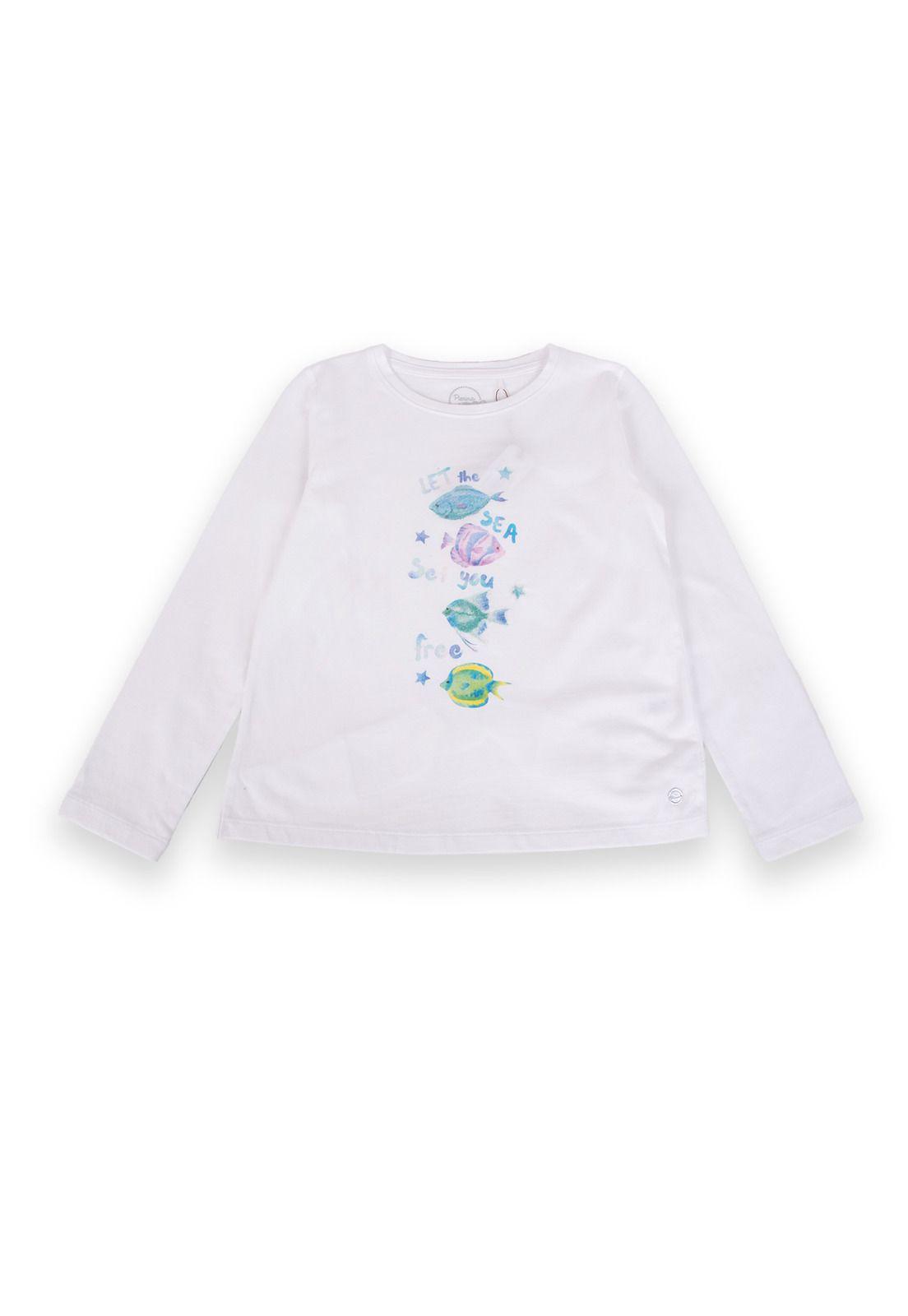 Polera Niña Blanco Pillin-1