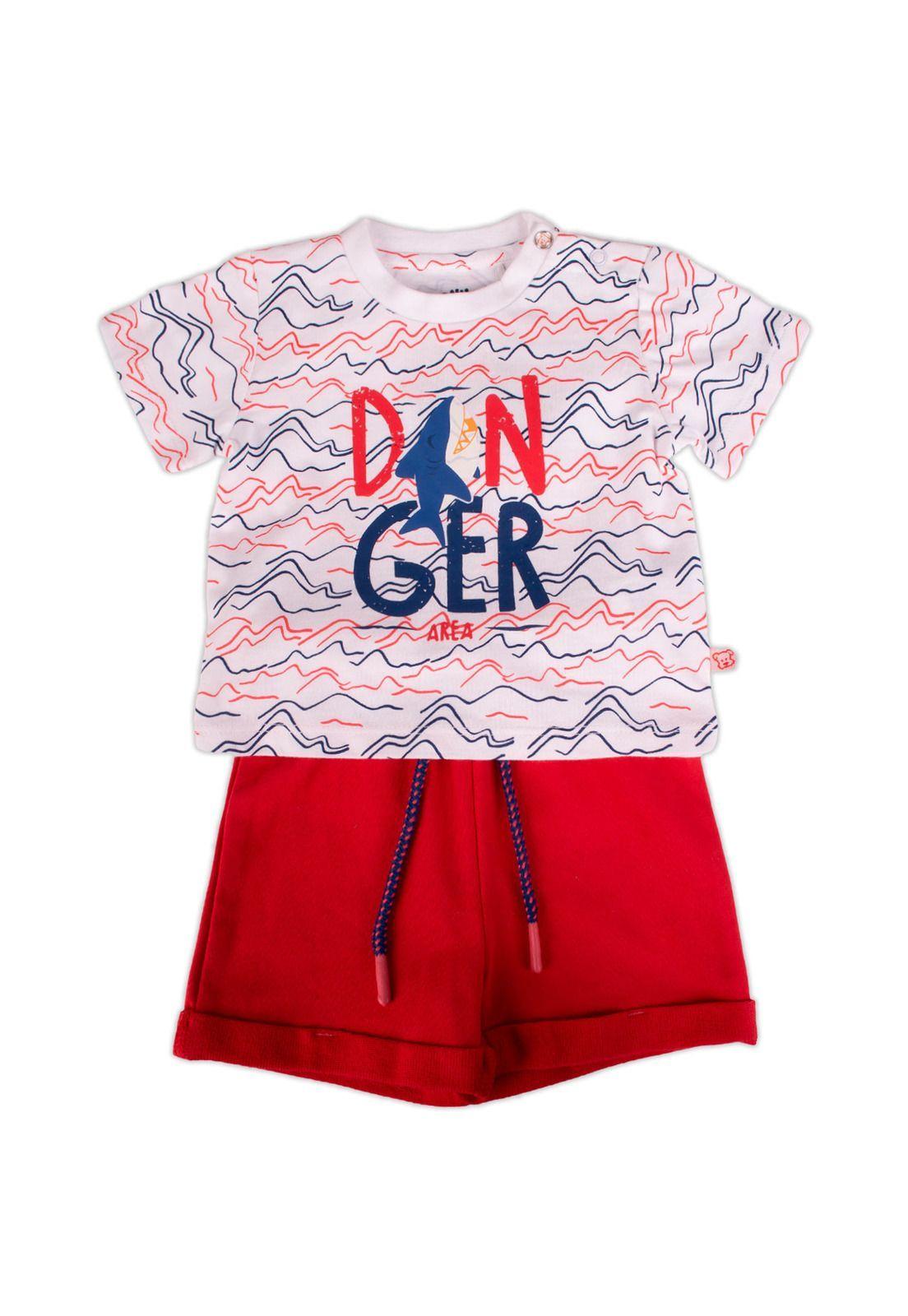 Conjunto Bebe Niño Blanco Pillin-0