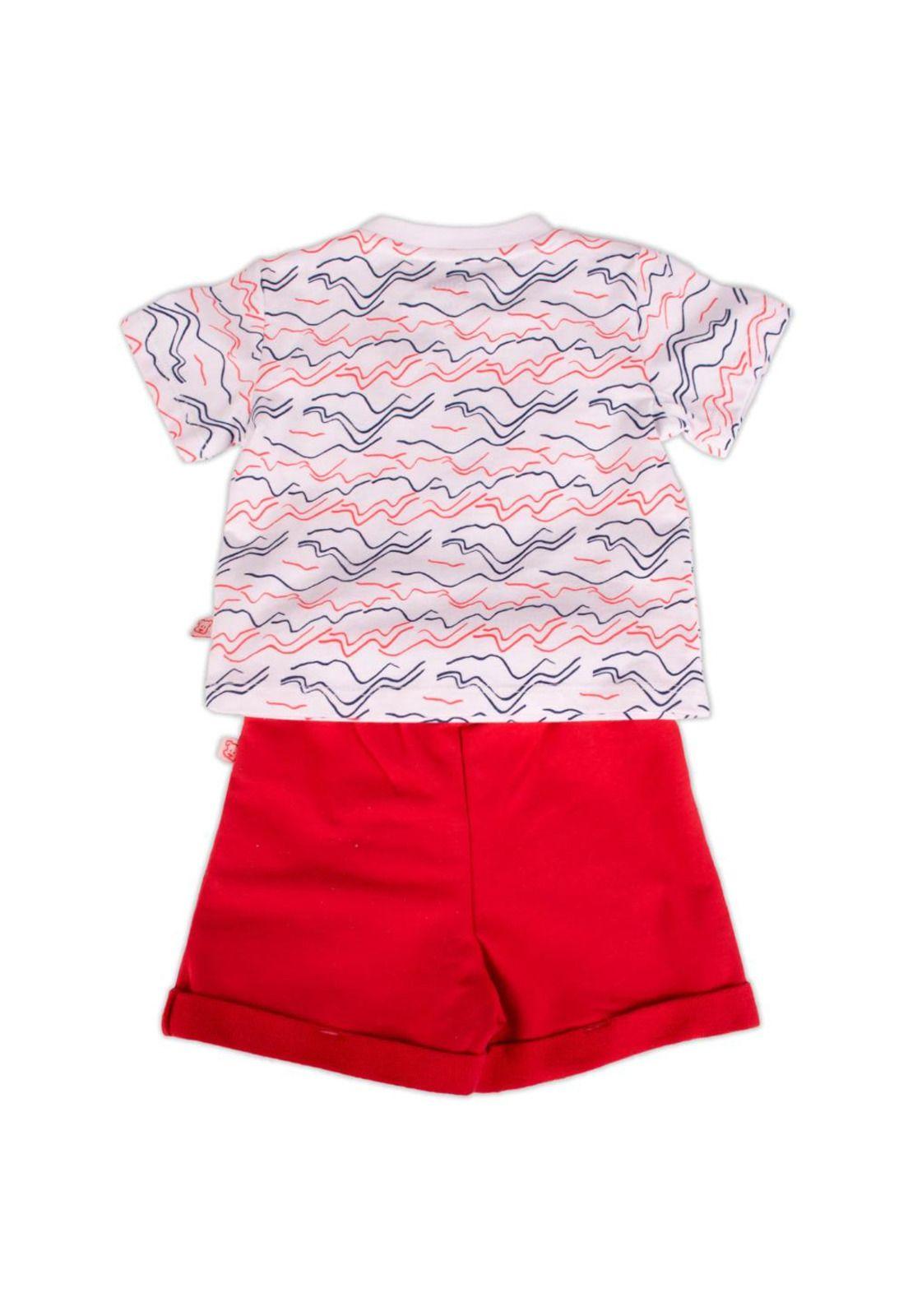 Conjunto Bebe Niño Blanco Pillin-3