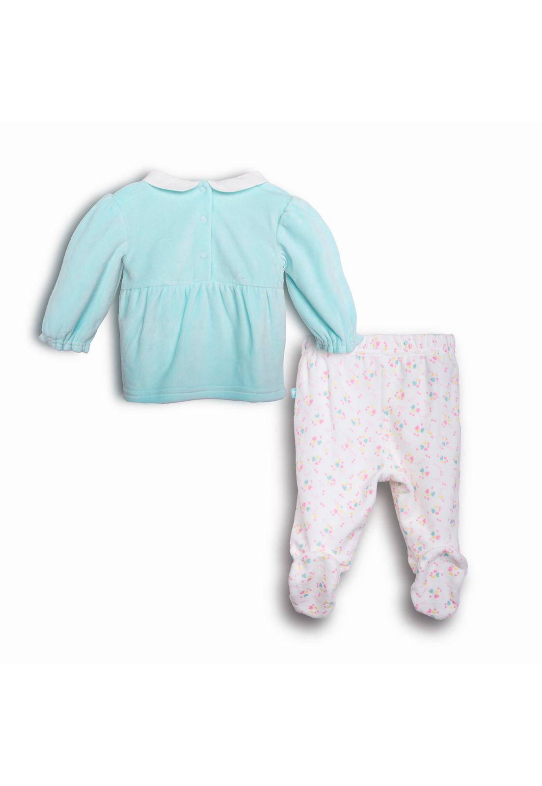 Conjunto Recién Nacido  Aqua Pillin (PVC302-25AQU)-3