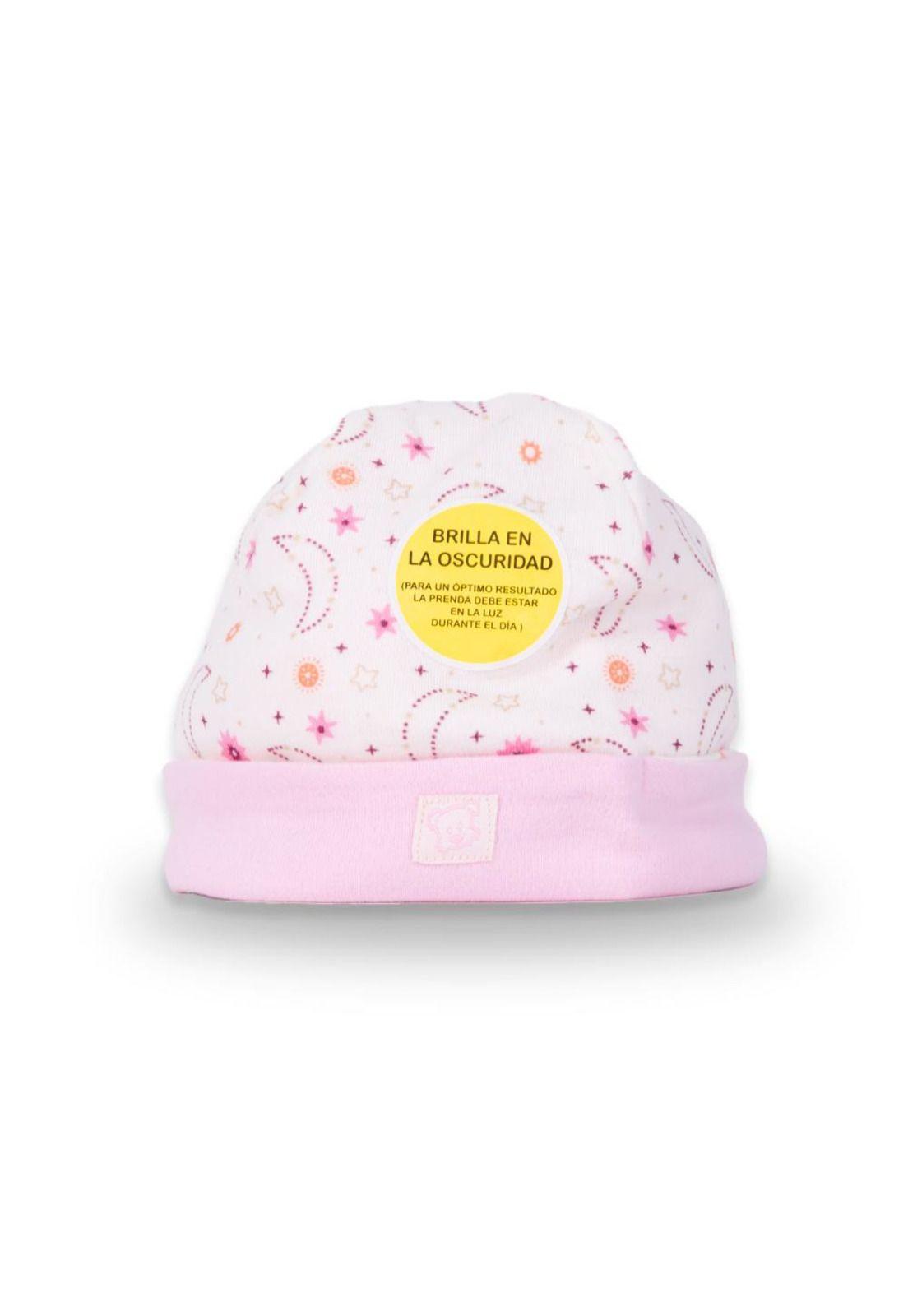 Pack 2 Pzas Gorro Bebé Niña Multicolor Pillin-1