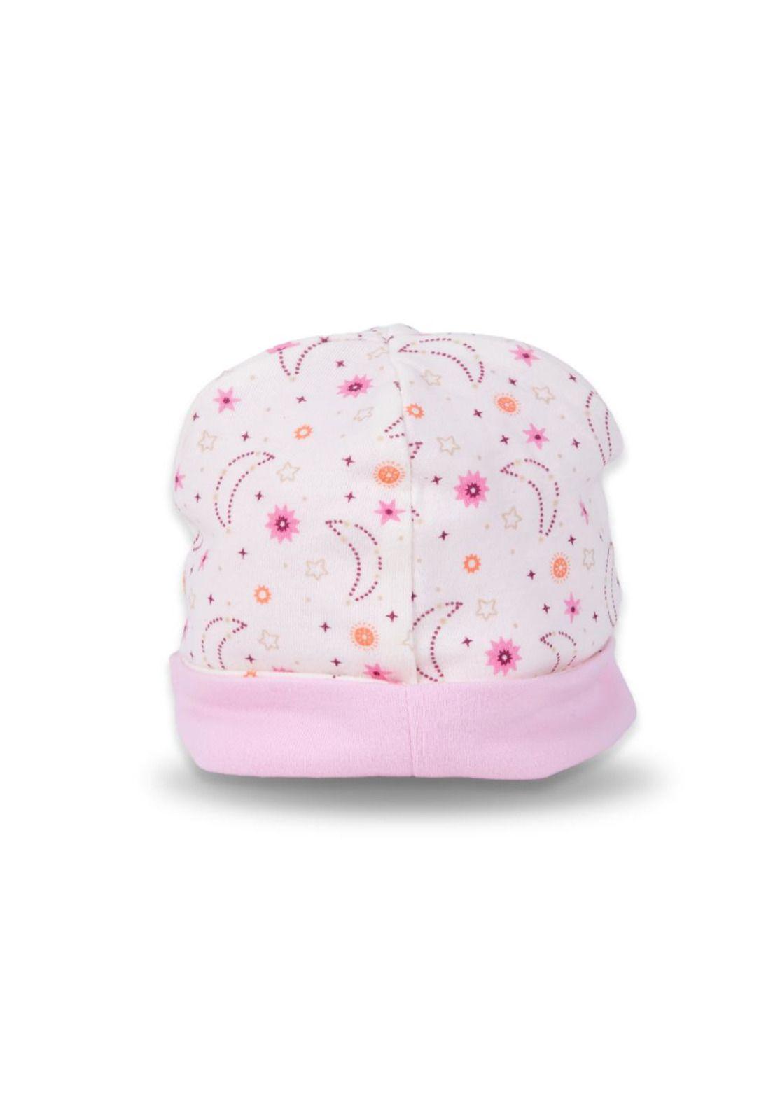Pack 2 Pzas Gorro Bebé Niña Multicolor Pillin-2
