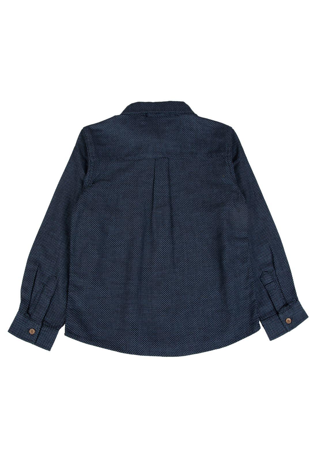 Camisa  Azul Pillin ( PVB812-25AZU )-3