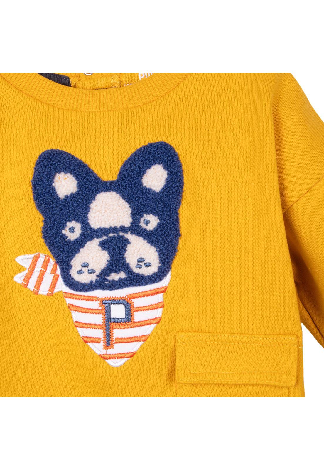 Buzo   Pillin Amarillo Niño (PVD524-26MOS)-2