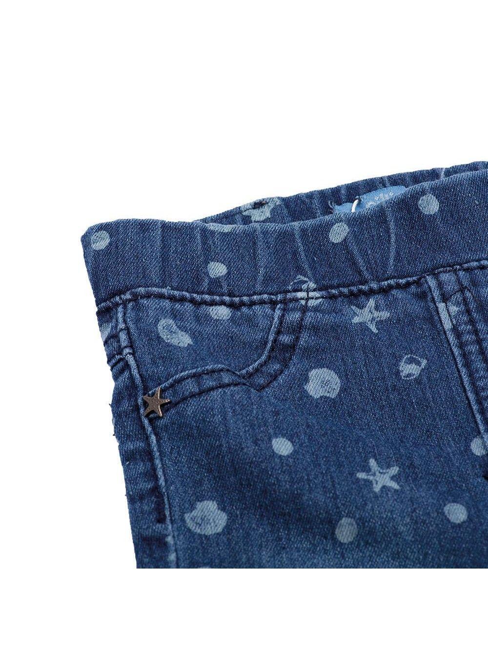 Jeggings Bebe Niña Denim Pillin-2