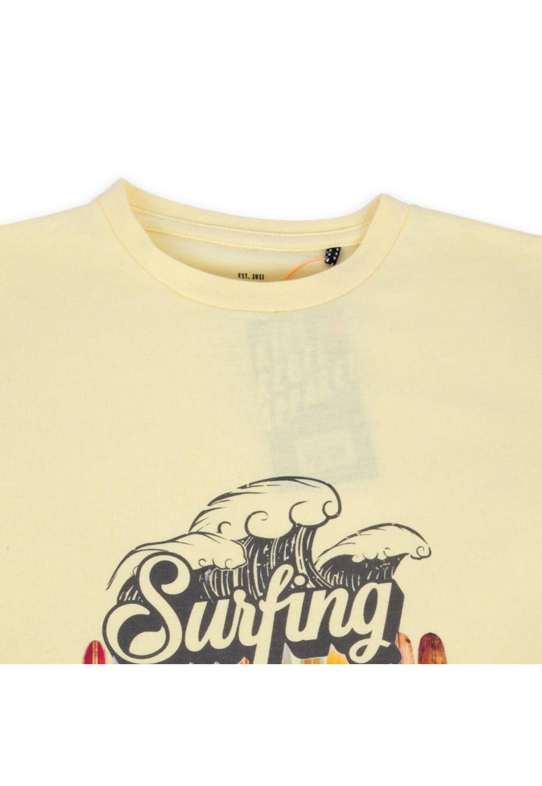 Polera Niño Amarillo Pillin-1