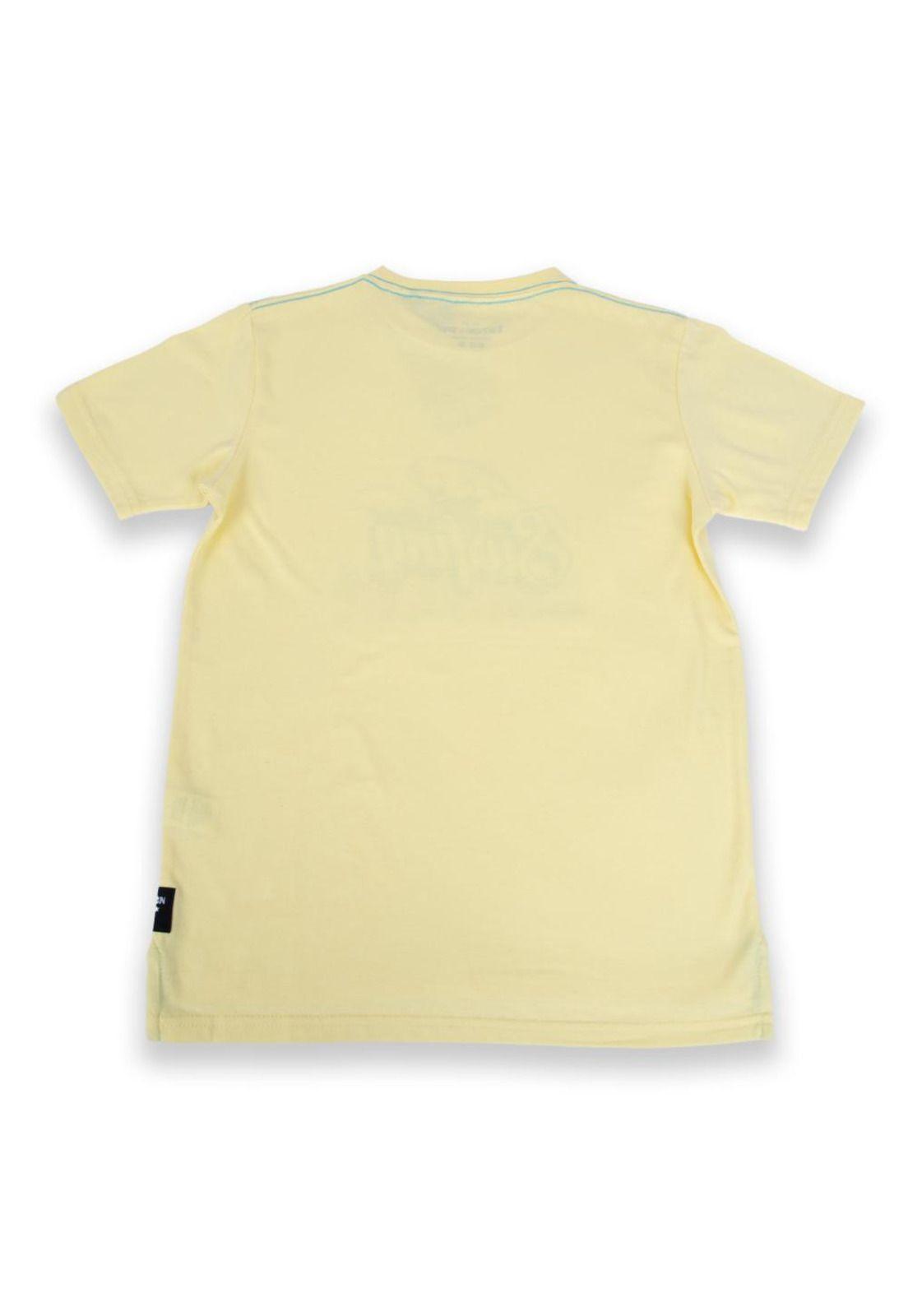 Polera Niño Amarillo Pillin-2