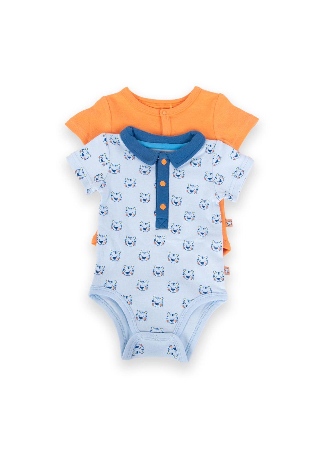 Body Bebé Niño Multicolor Pillin-0