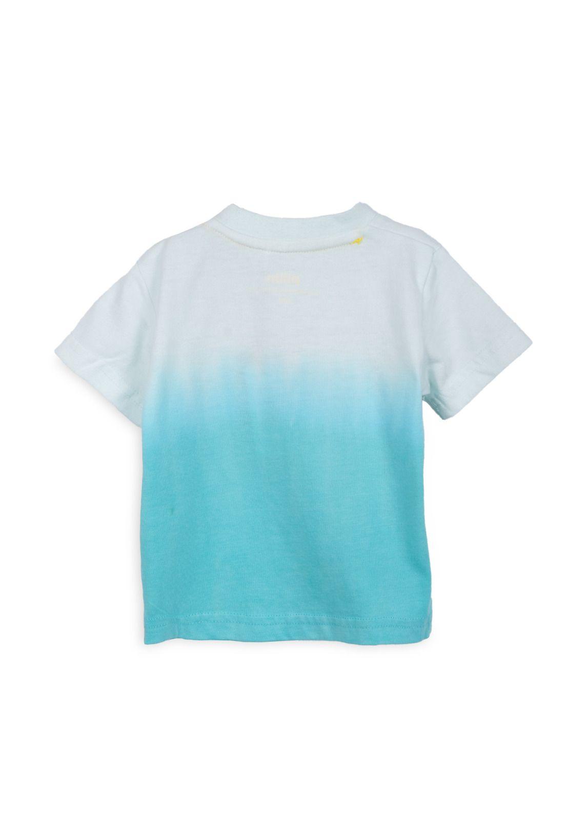 Polera Bebé Niño Manga Corta Tie-Dye Dinosaurio Calipso Pillin-1