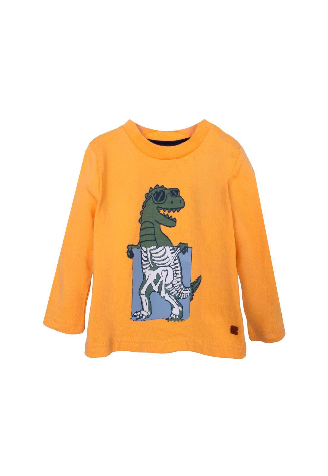 Polera Amarillo Niño Pillin (PVD610-26MOS)-0