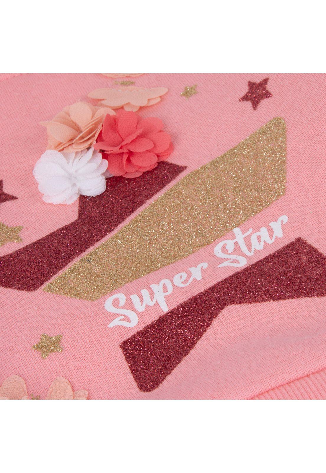 Polerón Bebé Niña Durazno Pillin-1