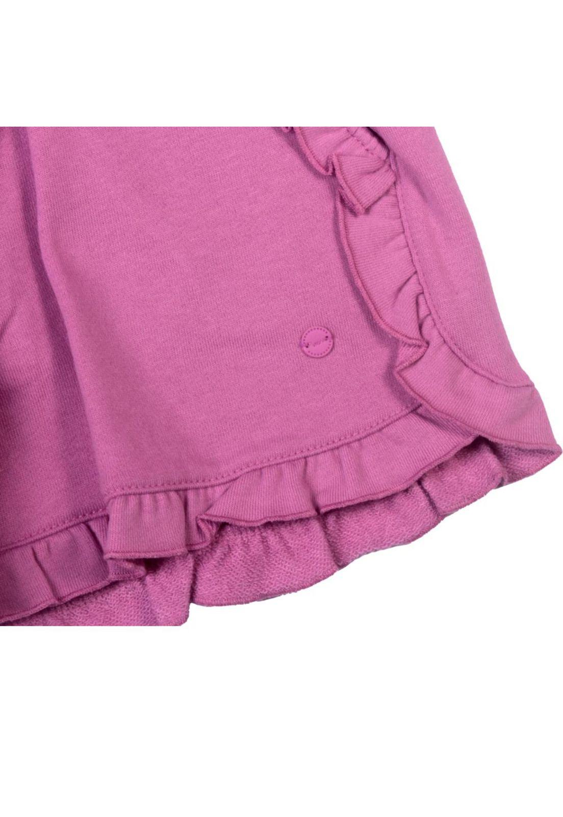 Short Niña Rosado Pillin-2