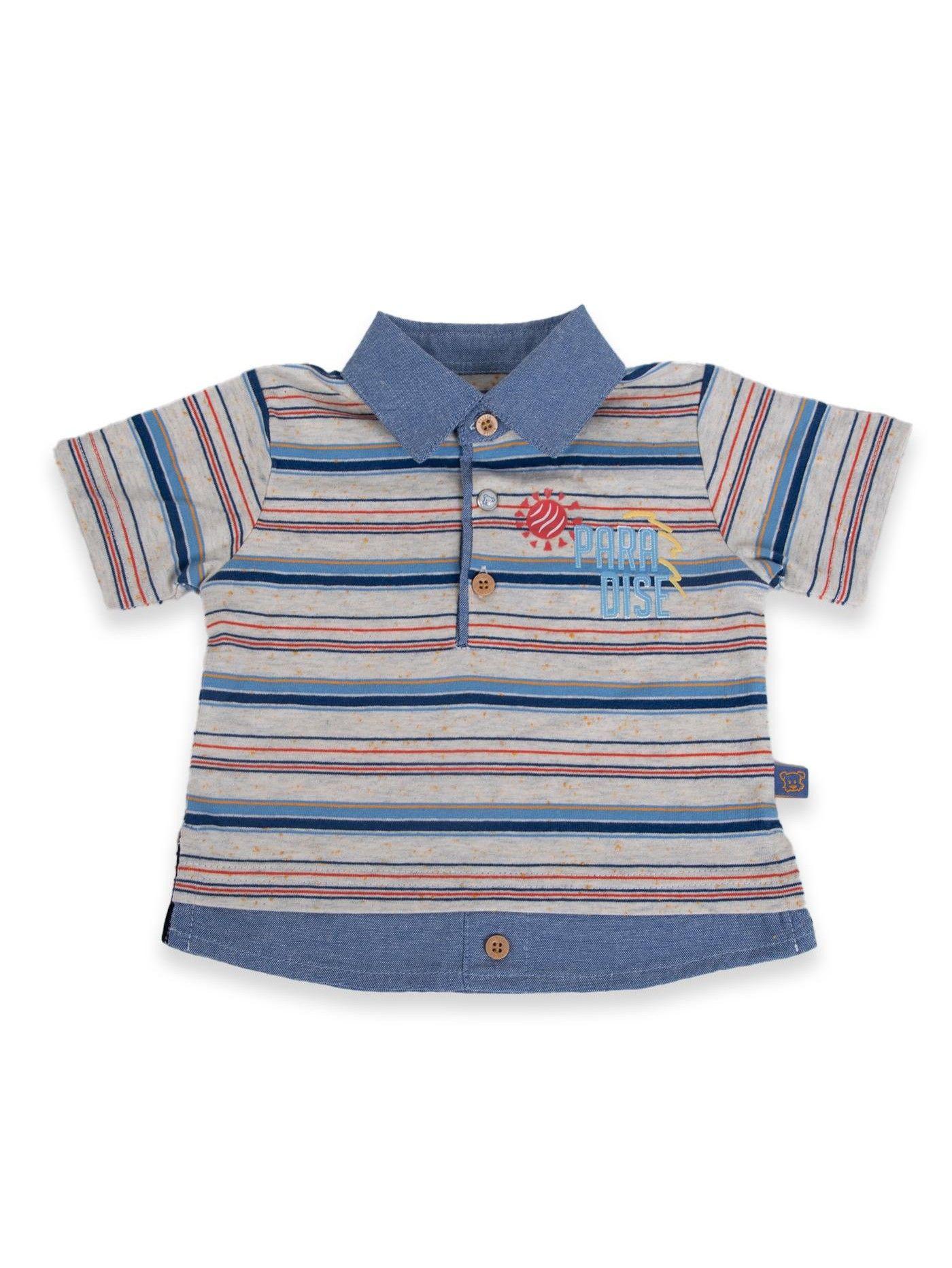 Polera Bebé Niño Verde Pillin-0