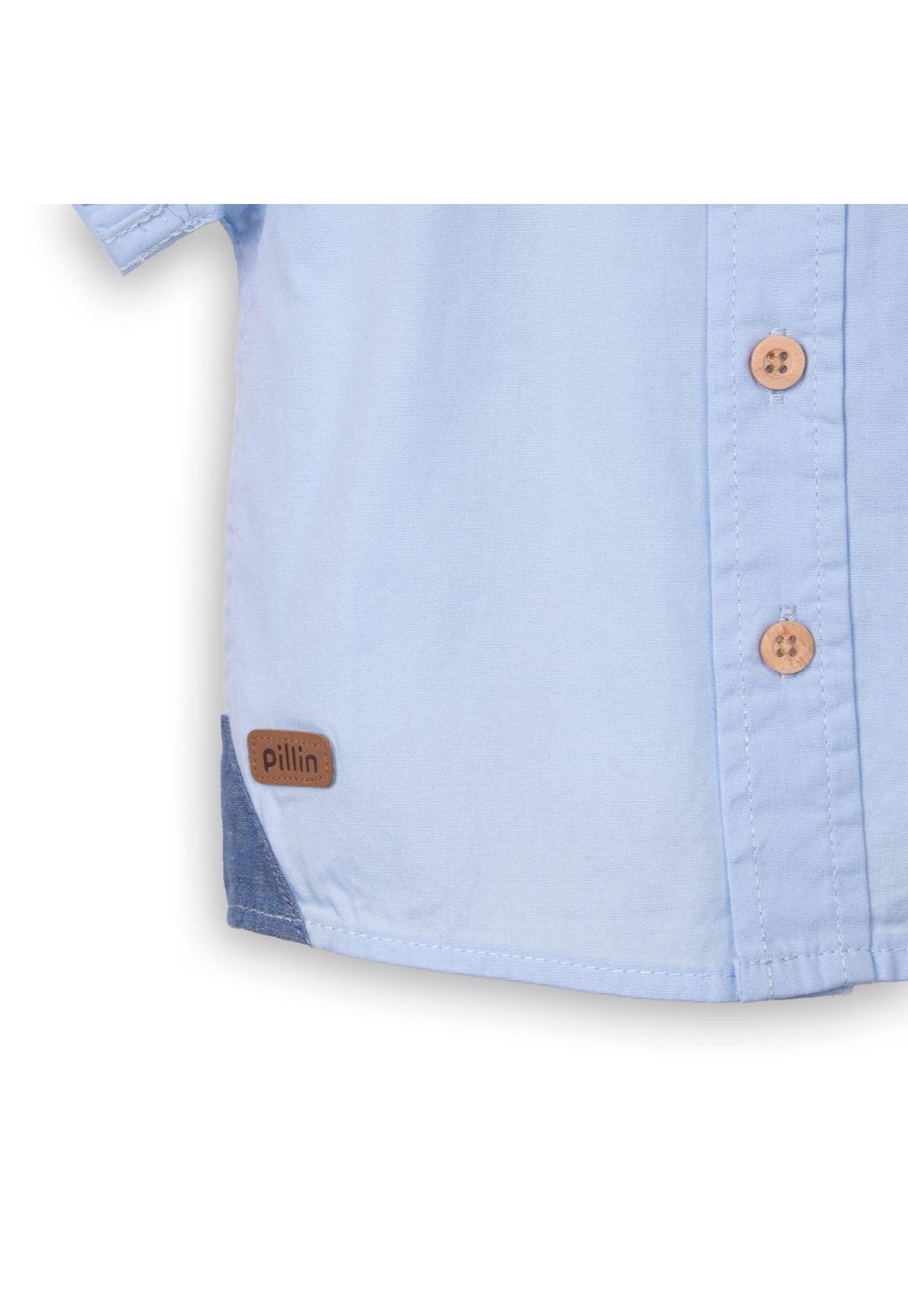 Camisa Bebe  Celeste Pillin (PVC811-25CEL)-1