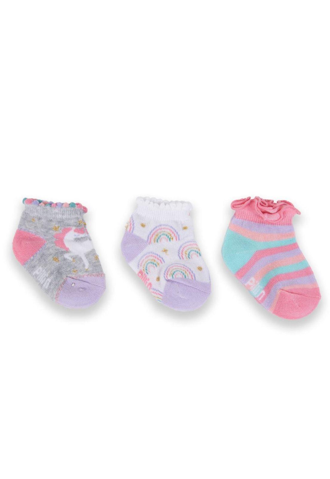 Calcetín Niña Multicolor Pillin-1