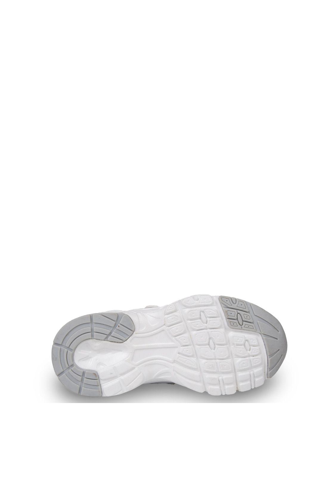 Zapatilla Escolar Unisex Deportiva Velcro Blanco Pillin-2