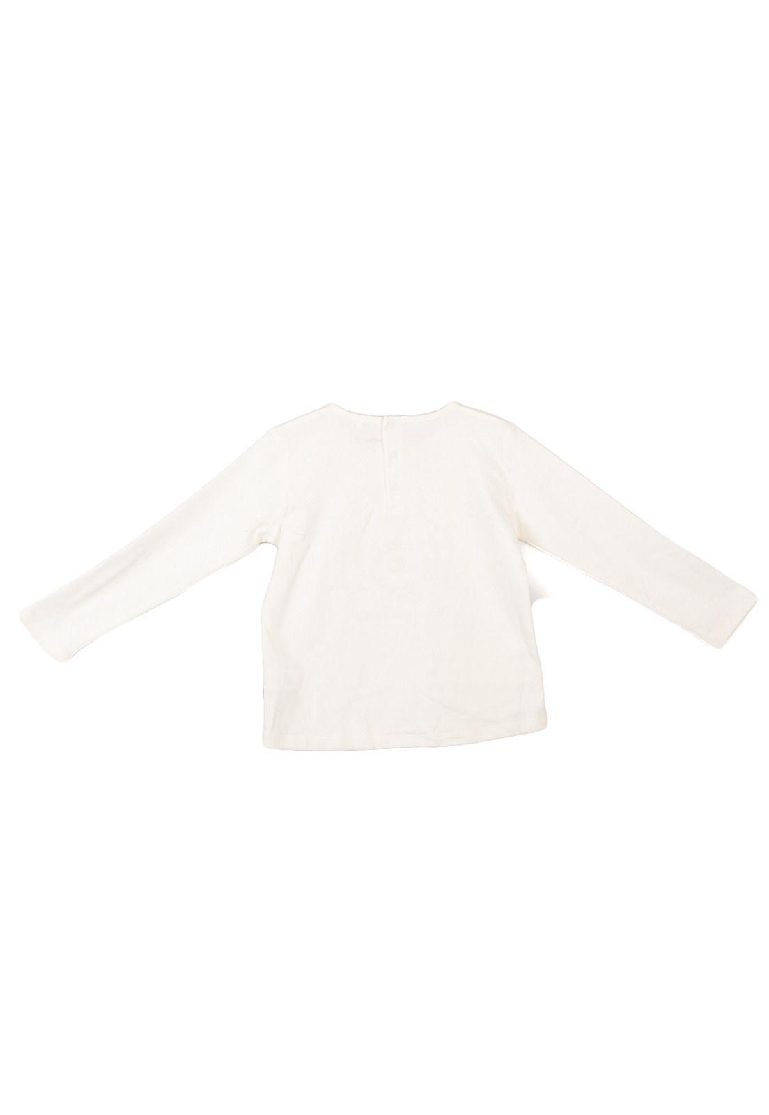Polera Manga Larga Bebé Niña Crudo Pillin-4