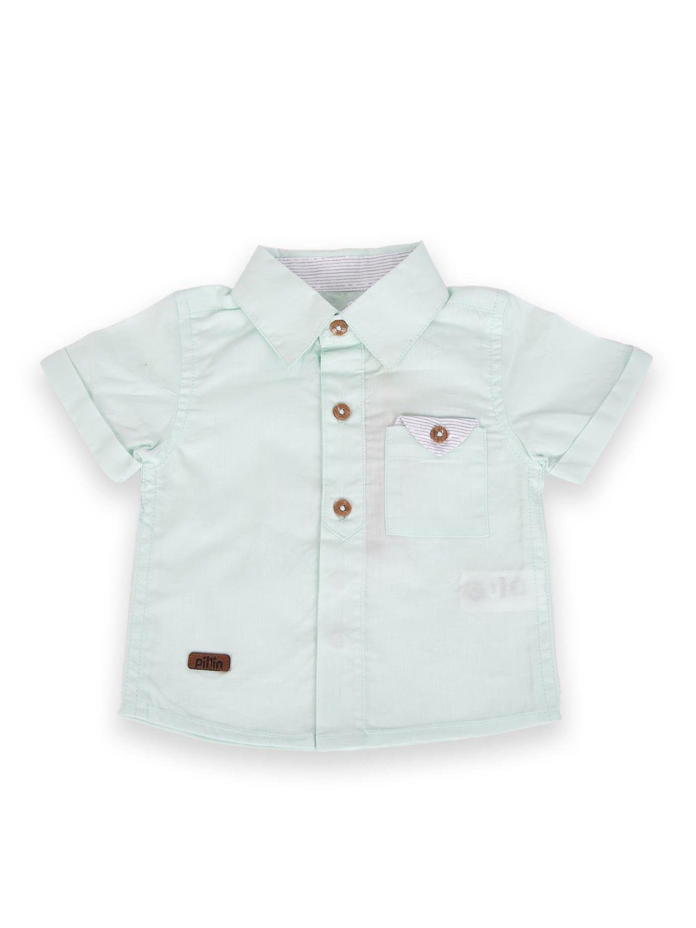 Camisa Bebé Niño Verde Pillin (PVA811-24VER)-0