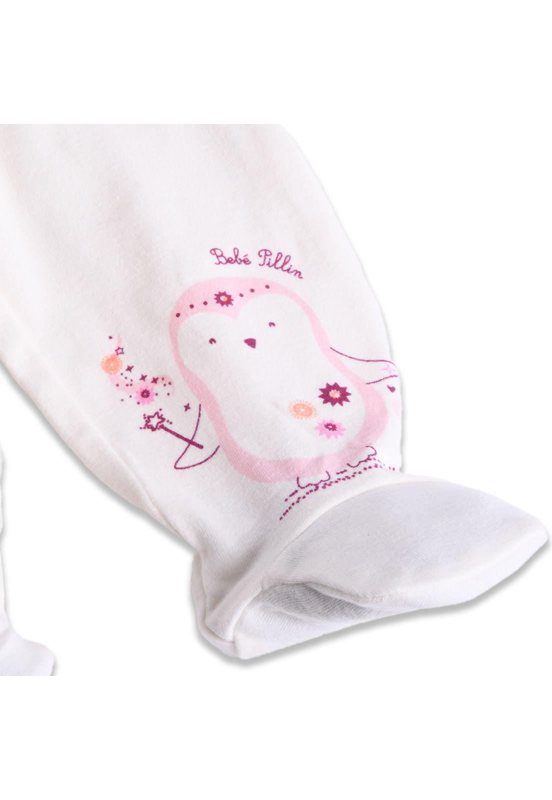 Pack 2 Pzas Panty Bebé Niña Multicolor Pillin-5