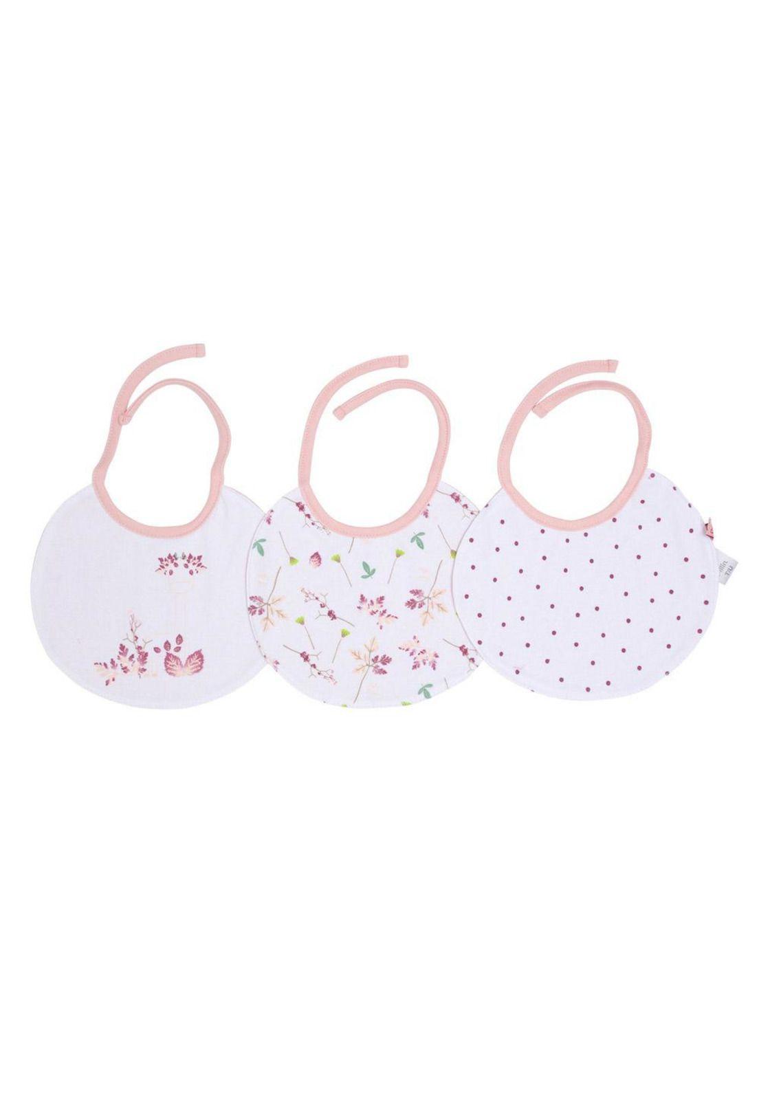 Baberos Jirafa Niña Multicolor Pillín-0