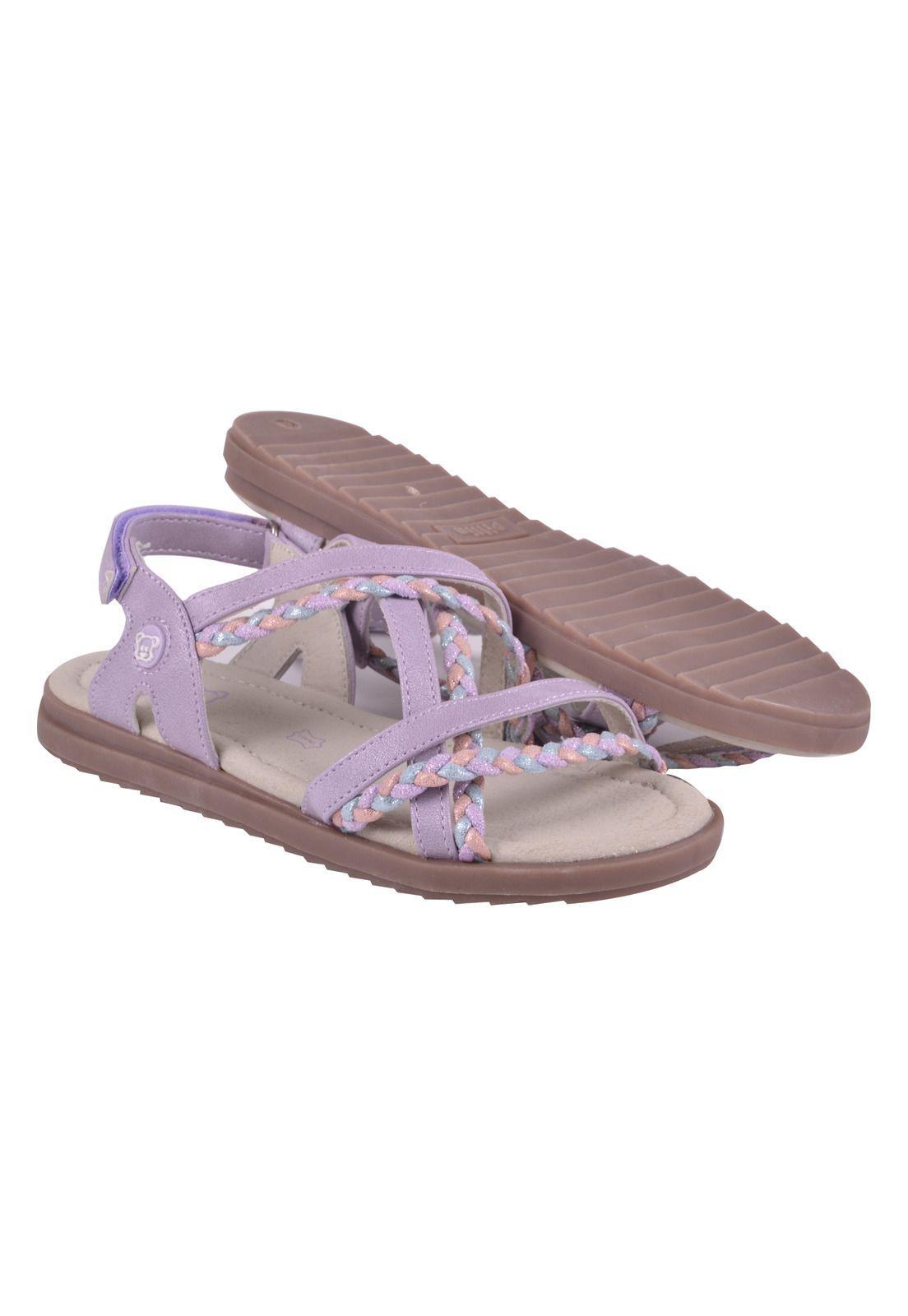Sandalias Niña Lila Pillin-2