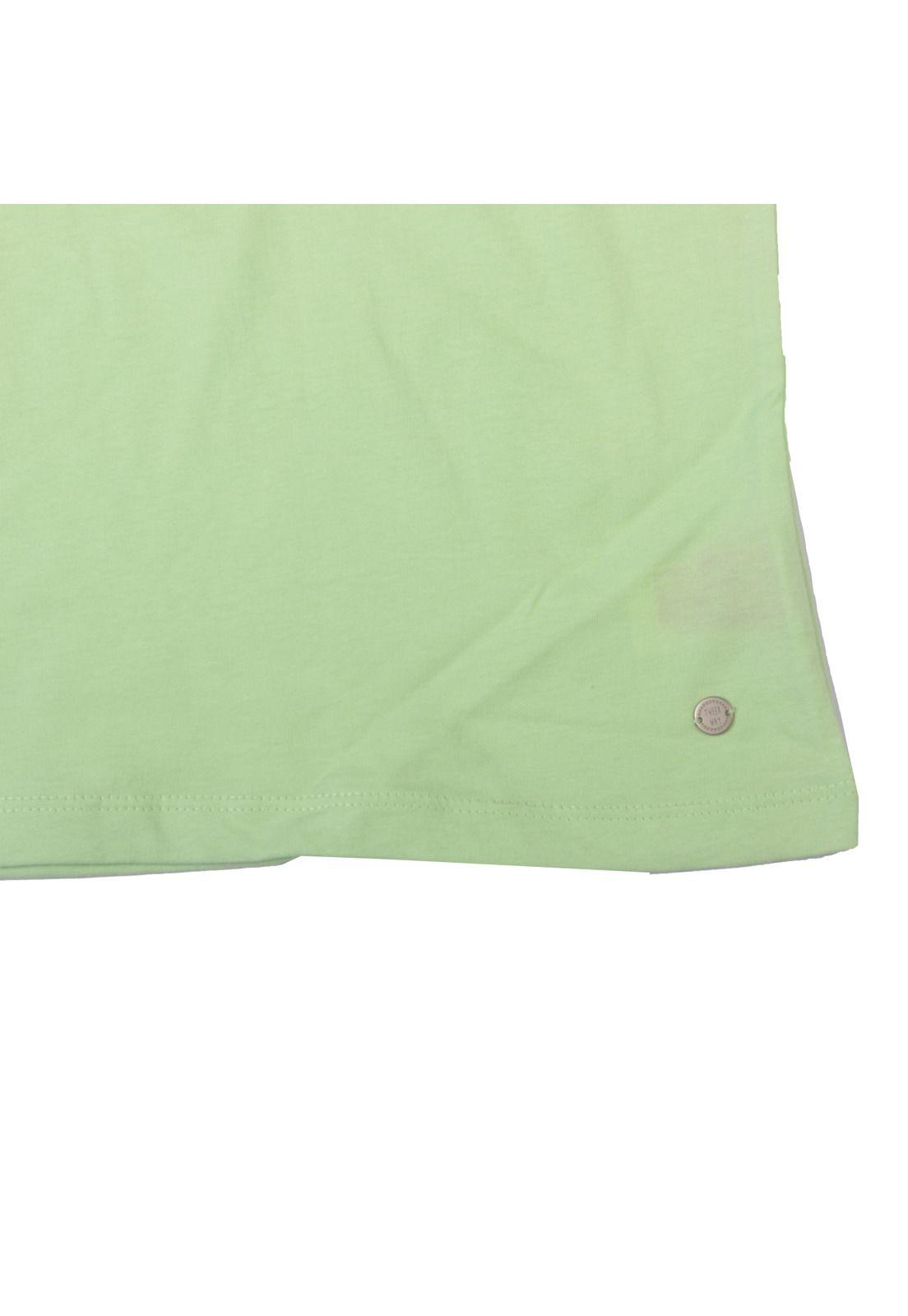 Polera Niña Verde Pillin-2