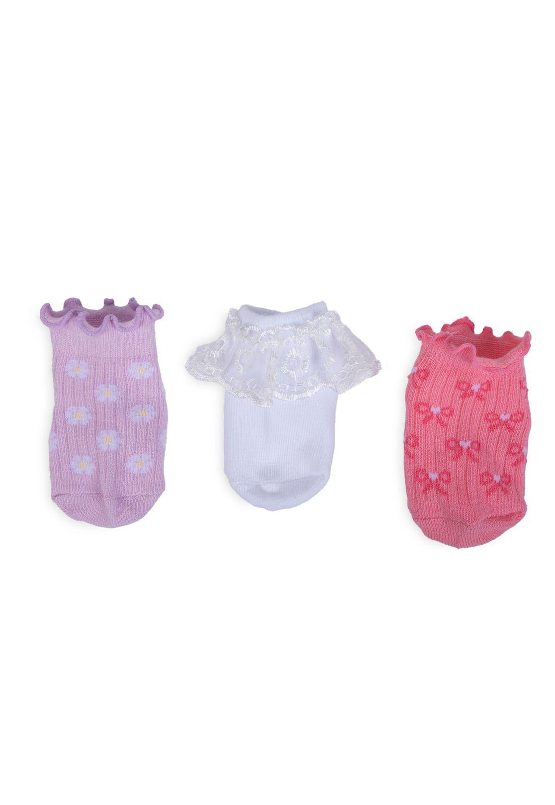 Pack de 3 Calcetines Niño Algodón Lisos Surtido Pillin-2