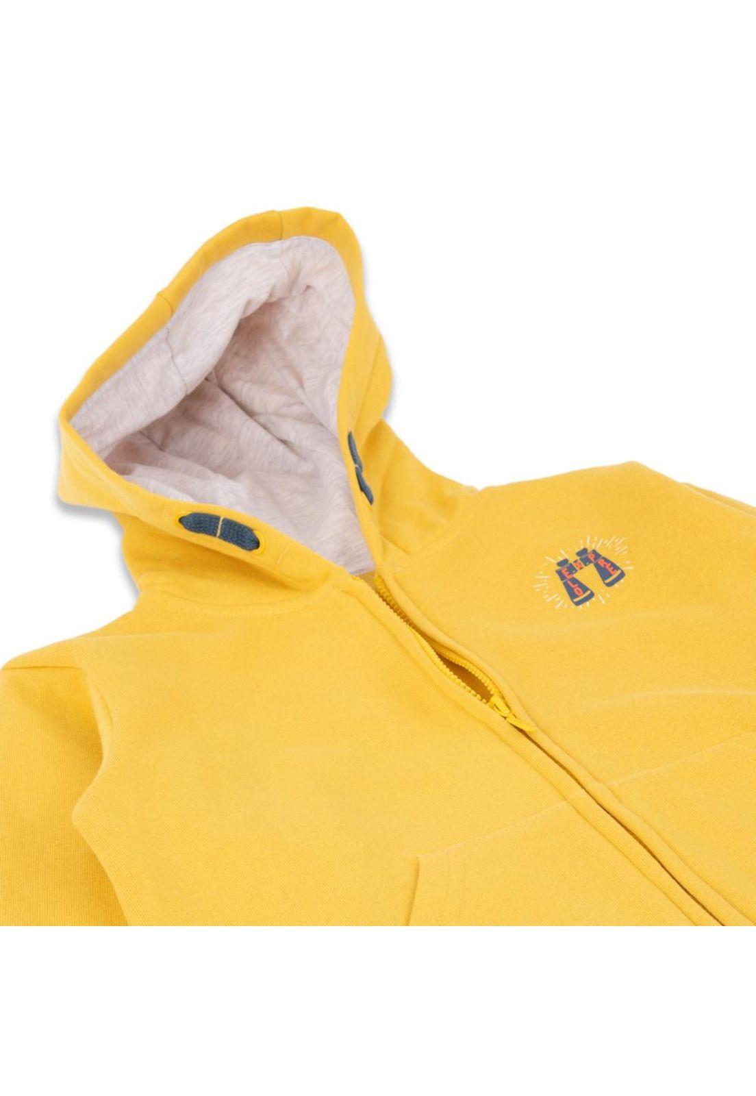 Polerón Niño Mostaza Pillin-1